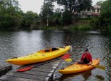 Strike Recreation Kayak with Paddle